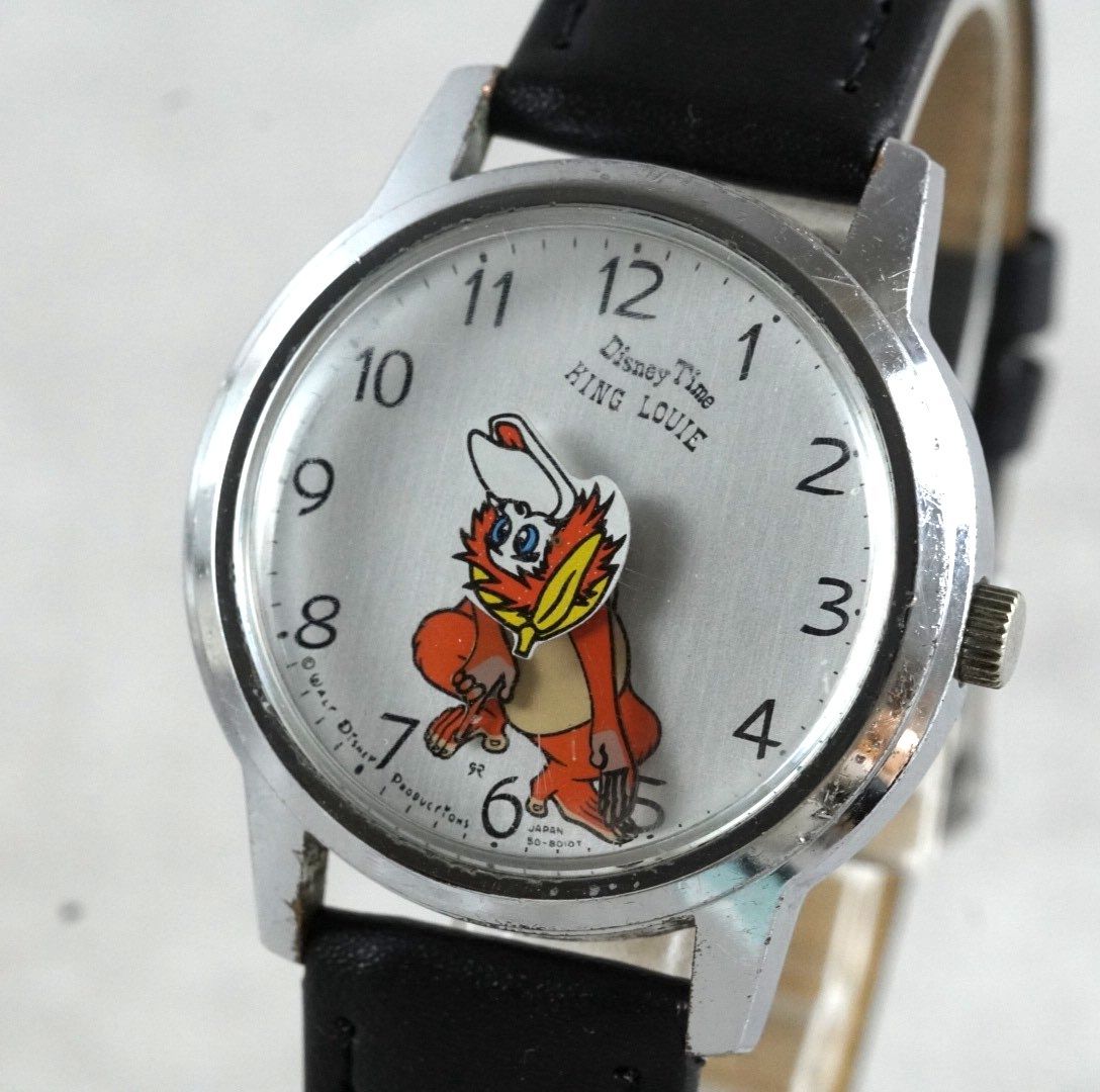 希少 SEIKO セイコー ディズニータイム キング・ルイ 手巻き 70s