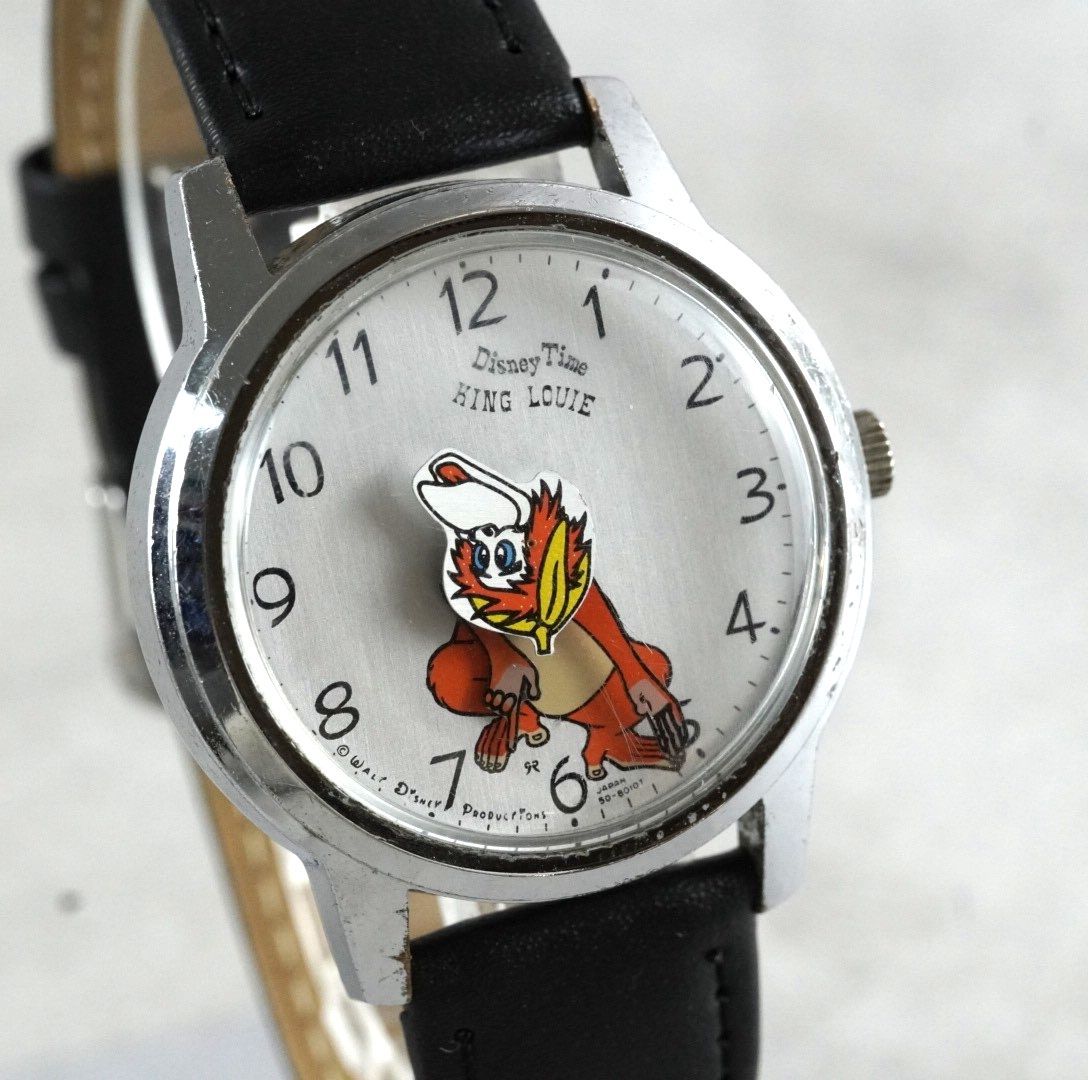 希少 SEIKO セイコー ディズニータイム キング・ルイ 手巻き 70s