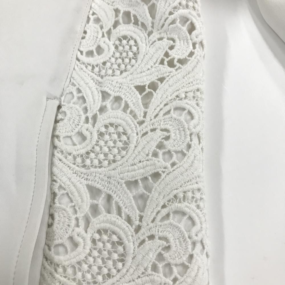 マスターバニー ジャケットブルゾン 白 一部レース レディース 1(M