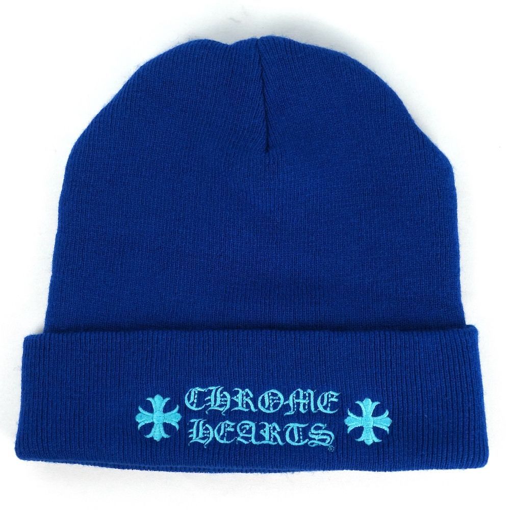 CHROME HEARTS クロムハーツ WOOL WATCH CAP ビーニー CHプラス ロゴ刺