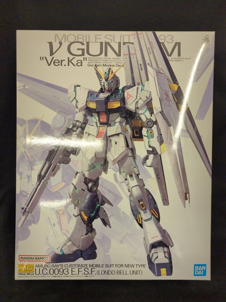 BANDAI SPIRITS MG 1 100 バンダイナムコ版 νガンダム Ver Ka 機動戦士ガンダム 逆襲のシャア