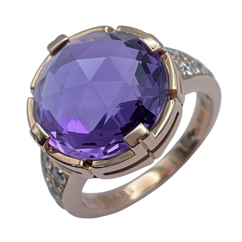 ブルガリ BVLGARI パレンテシカクテルリング ピンクゴールド 750 ジュエリー