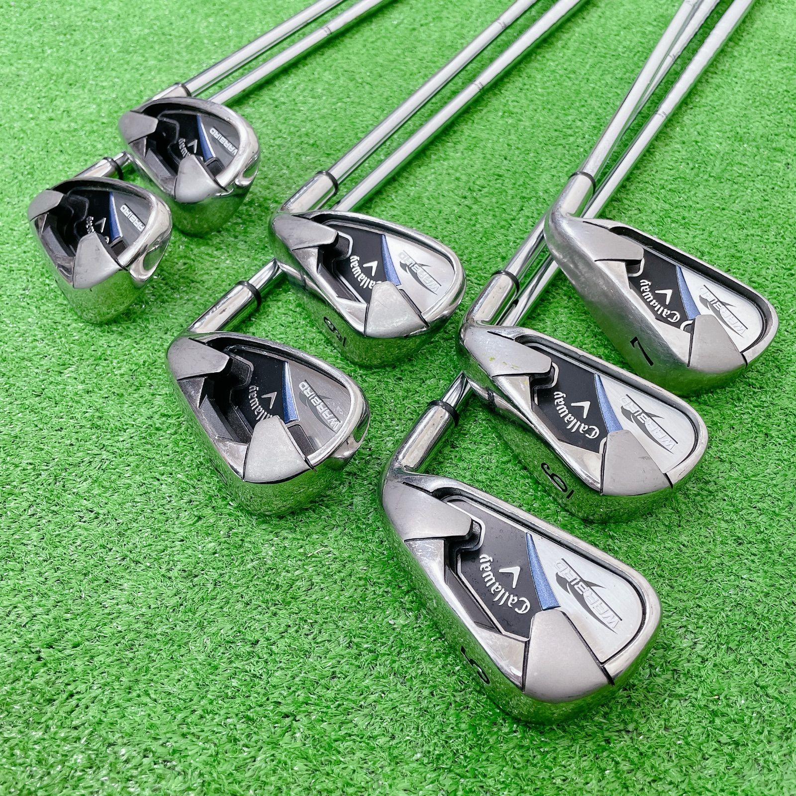 callaway WARBIRD flex UNI 7本 メンズ 右利き アイアンセット - メルカリ