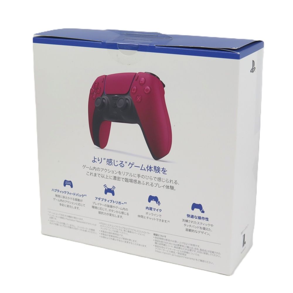 DualSense ワイヤレスコントローラー コズミックレッド CFI-ZCT 1 J 02 PS 5 プレステ5