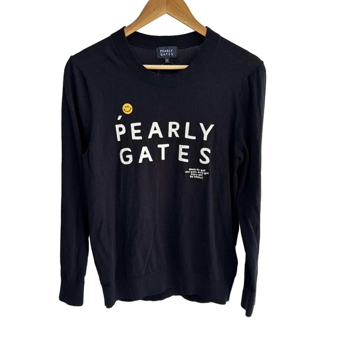 PEARLY GATES(パーリーゲイツ) 長袖セーター サイズ2 M レディース美品