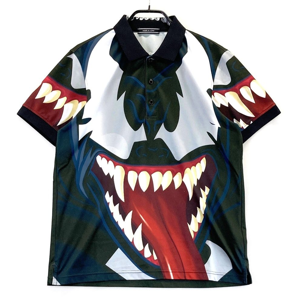 マーク&ロナ　MARK&LONA×MARVEL ポロシャツ サイズ：XL MARK&LONA マークアンドロナ ×MARVEL 半袖ポロシャツ
