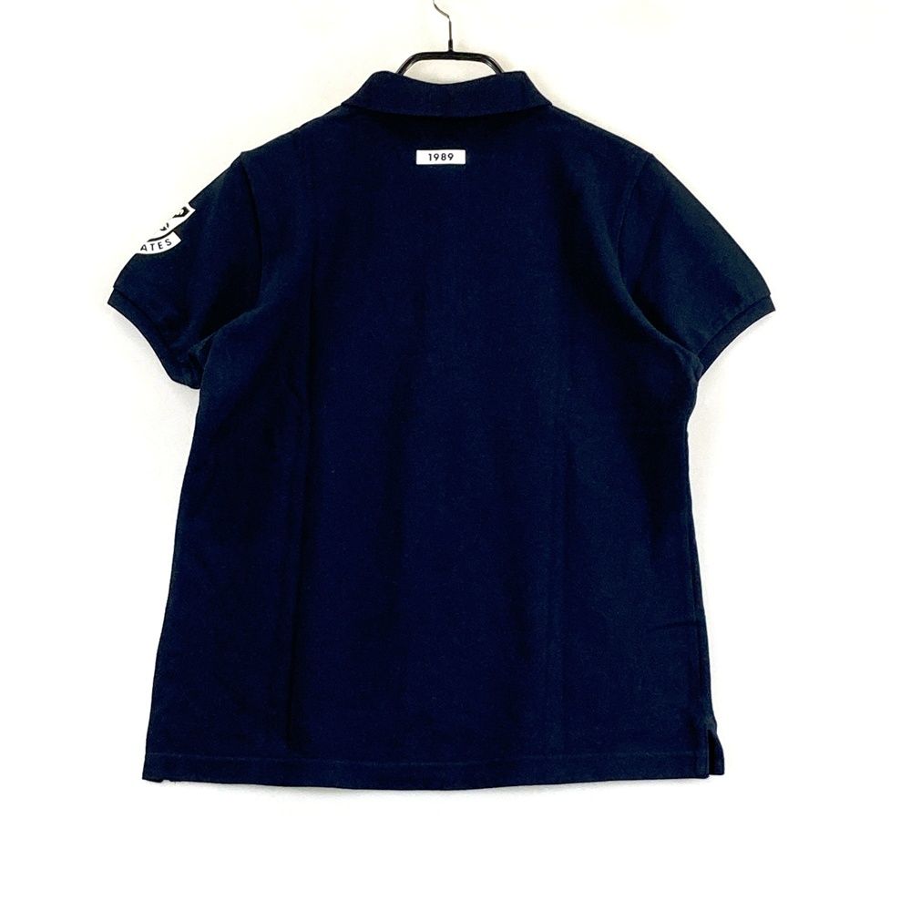 サイズ：2 PEARLY GATES パーリーゲイツ 半袖ポロシャツ ネイビー系