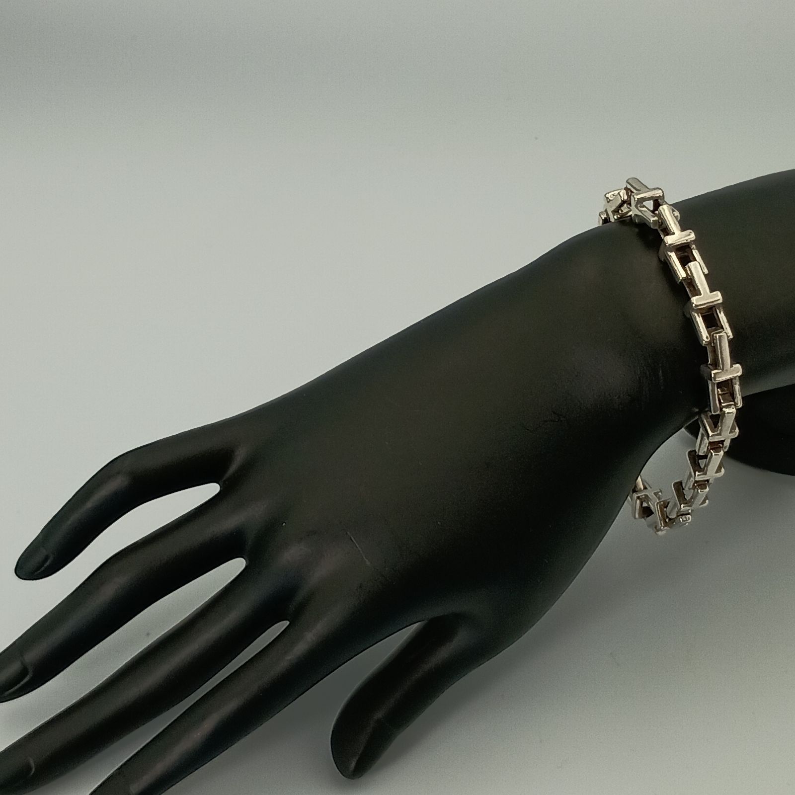 TIFFANY&Co. ティファニー Tナローチェーン ブレスレット メンズ