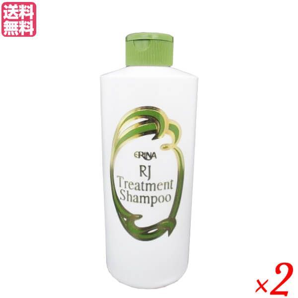 ERINA（エリナ） RJトリートメントシャンプー 600 mL × 2本セット エリナ RJトリートメントシャンプー 600ml 2本セット ローヤルゼリー
