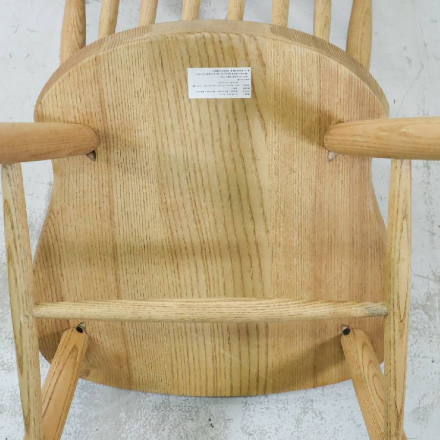 CRASH GATE クラッシュゲート コール2 RY-12 ダイニングチェア アッシュ材 ナチュラル 関家具 ウィンザーチェア 319h03 RY-12 コール2 クラッシュゲート GATE ライト 椅子・チェア