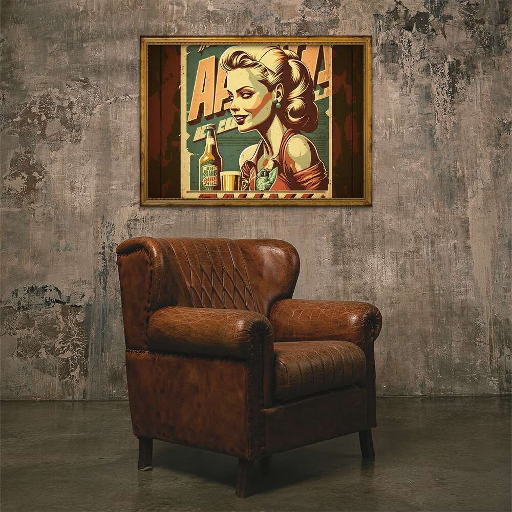 A1サイズ（約59x84cm）】【lh-poster-709】レトロ ブリキ風 ポスター