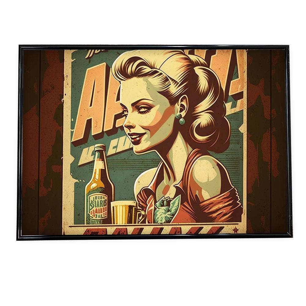 A1サイズ（約59x84cm）】【lh-poster-709】レトロ ブリキ風 ポスター 【選べる全サイズ＆用紙】, image size:1000x1000