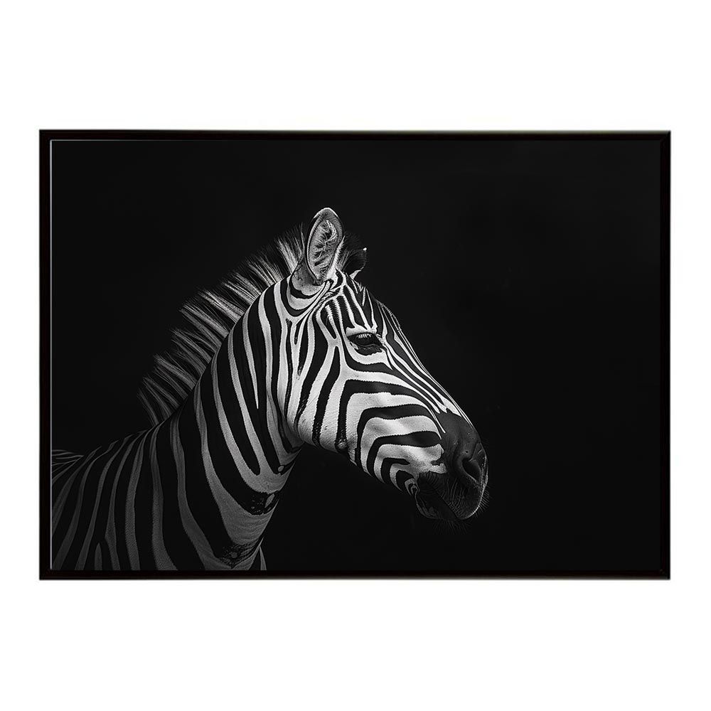 【B2サイズ（約51x73cm）】【lh-poster-7092】Zebra シマウマ ゼブラ サバンナ アフリカ 草原 自然 ネイチャー 動物 アニマル 野生動物 写真 馬ポスター インテリア フォト