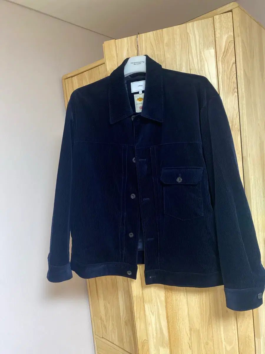 リーシュ ブリスベンモウス コーデュロイ トラッカー ダークネイビー 3