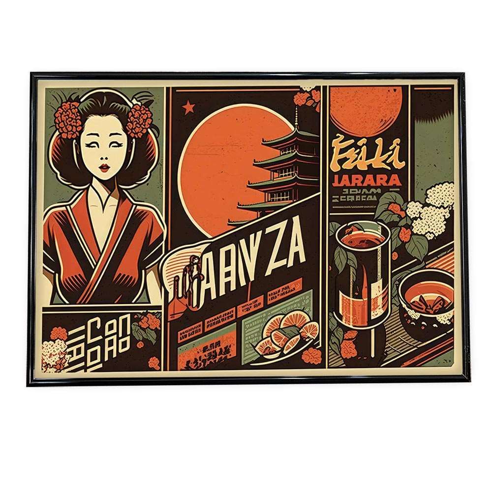 B3サイズ（約36x51cm）】【lh-poster-711】レトロ ブリキ風 ポスター