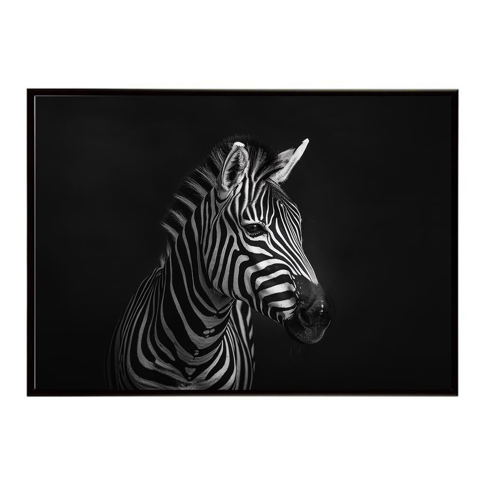 【A3サイズ（約30×42cm）】【lh-poster-7114】Zebra シマウマ ゼブラ サバンナ アフリカ 草原 自然 ネイチャー 動物 アニマル 野生動物 写真 馬ポスター インテリア フォト