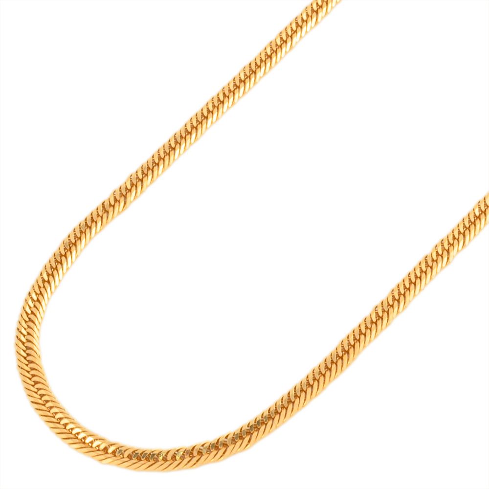 喜平 キヘイ 12面 トリプル ネックレス K 18 YG 11.3 g 45 cm