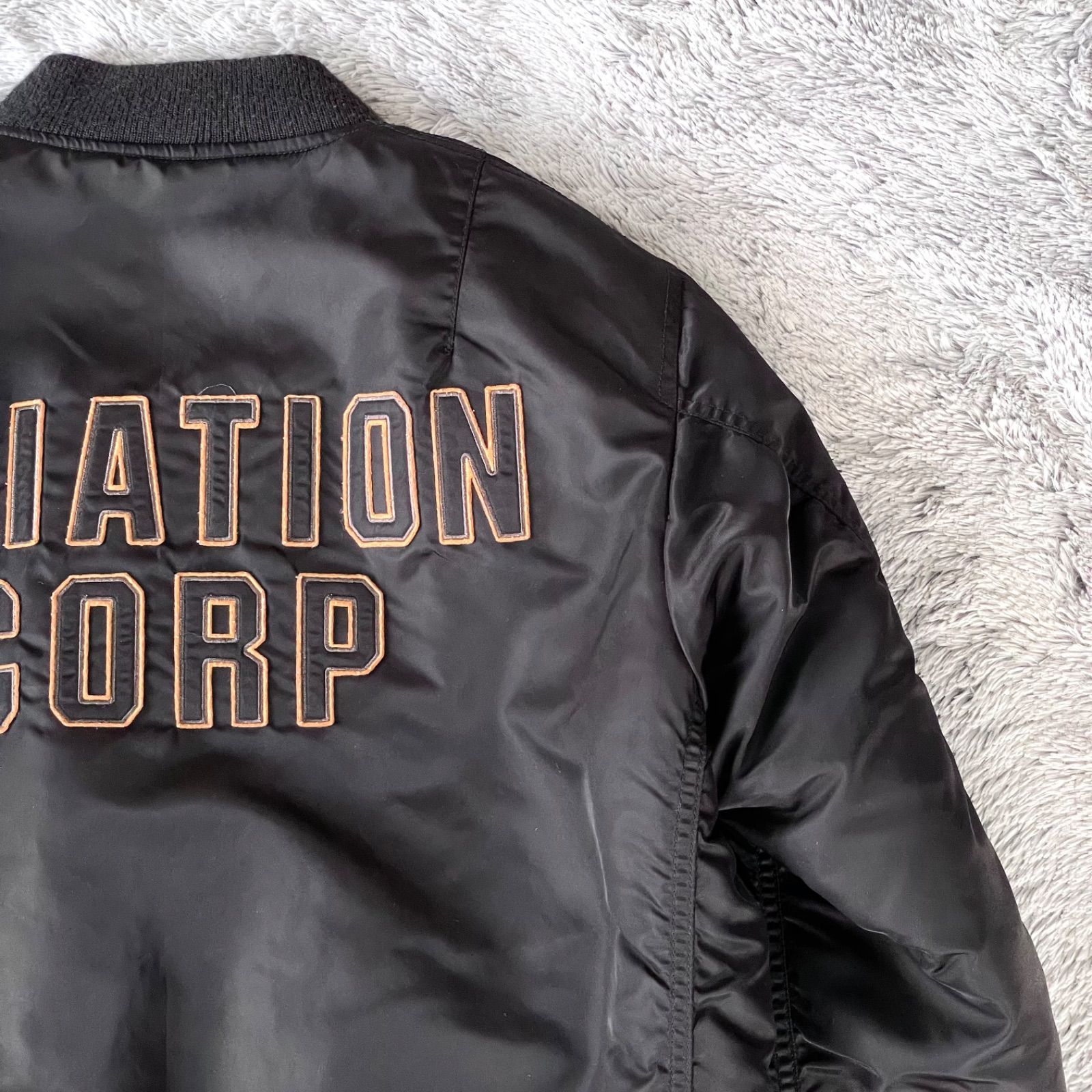 AVIREX アヴィレックス 節約 MA-1 フライトジャケット ミリタリー