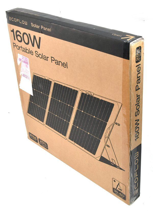 ECOFLOW エコフロー EF SOLAR 160 W F P 04 Portable Panel ポータブル ソーラーパネル