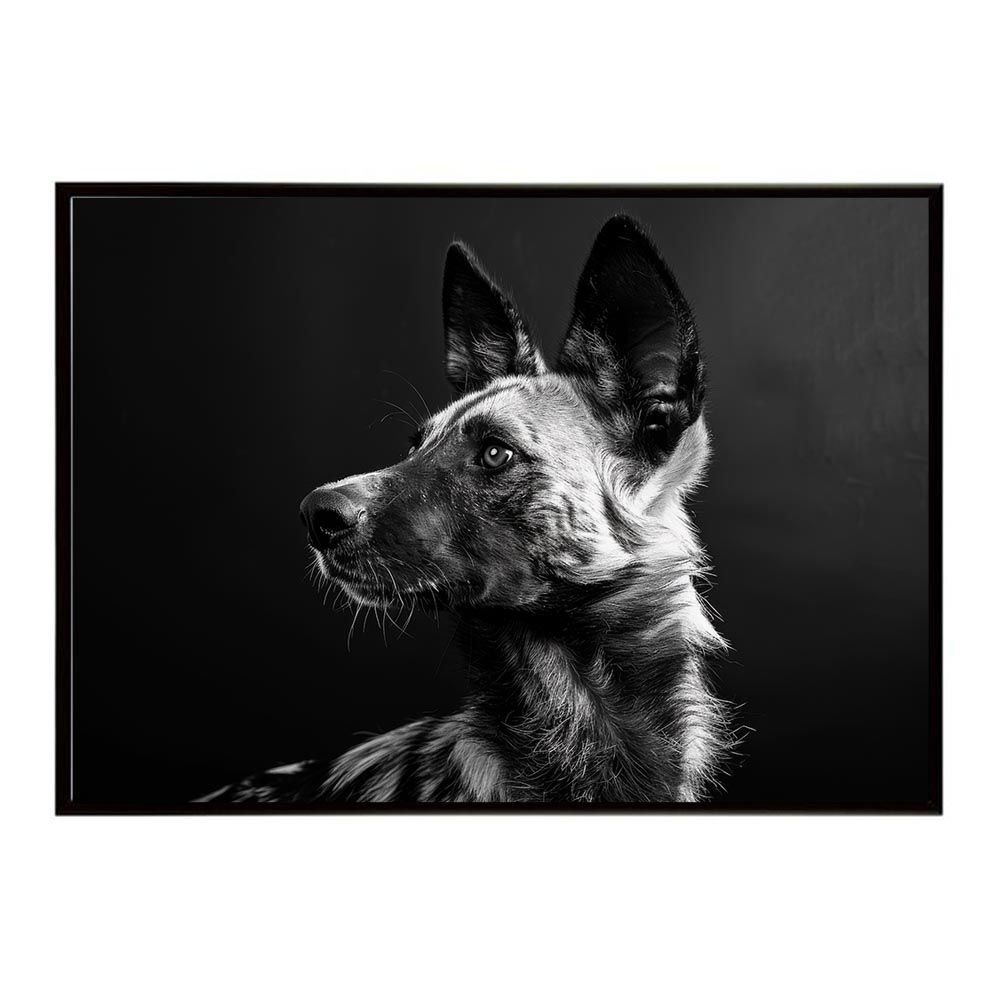 B2サイズ（約51x73cm）】【lh-poster-7170】African wild dog