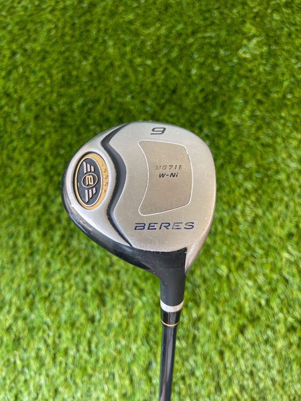 本間 フェアウェイウッド 9番 右 HONMA BERES MG711 カーボン 3星