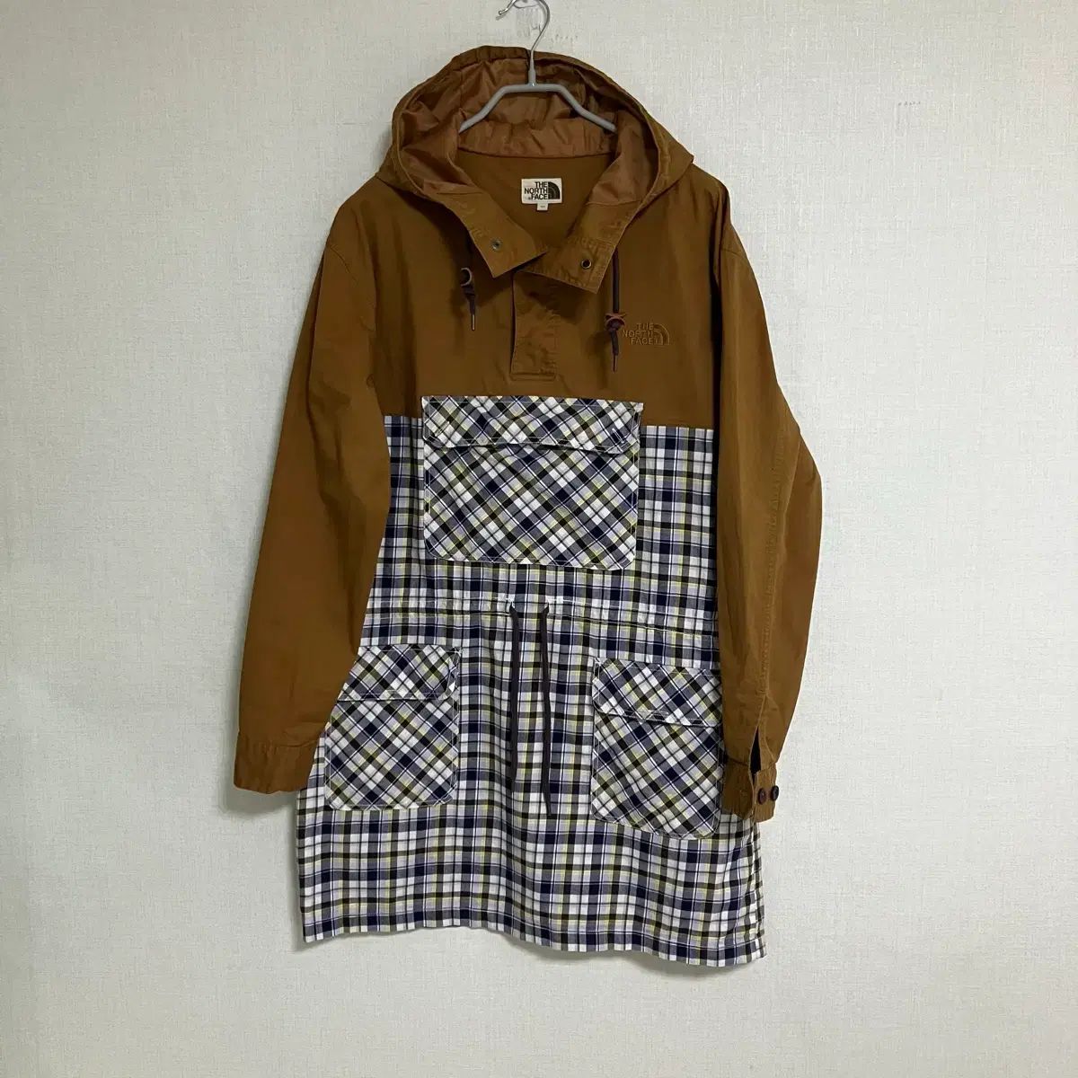 THE NORTH FACE ザノースフェイス チェック バイ フード アノラック