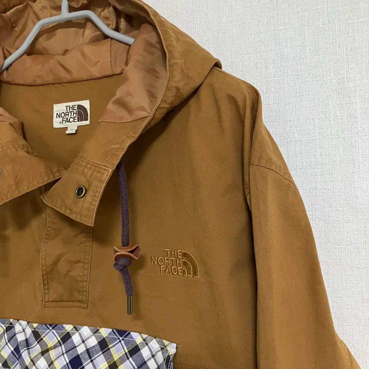 THE NORTH FACE ザノースフェイス チェック バイ フード アノラック