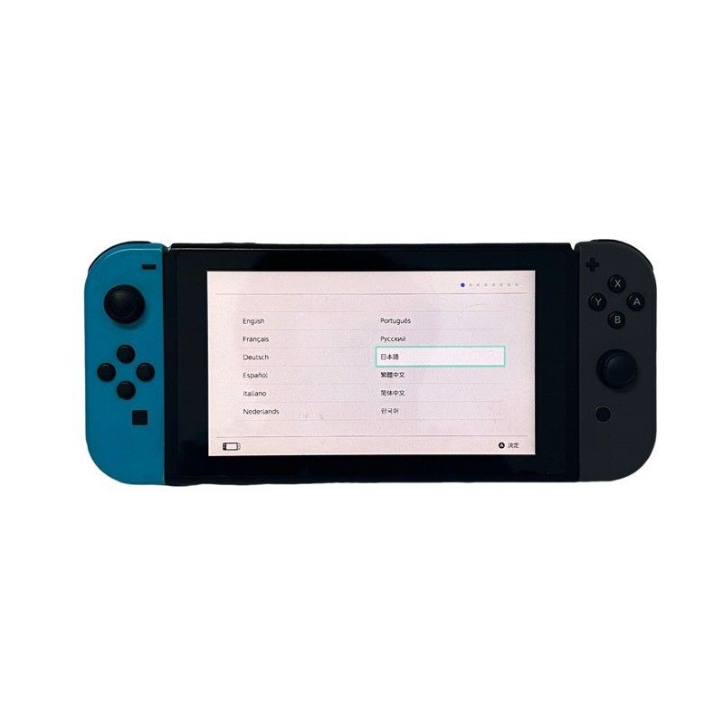 Nintendo 任天堂 Switch HAC 001 ゲーム機本体 ブルー グレー スプラトゥーン3付属