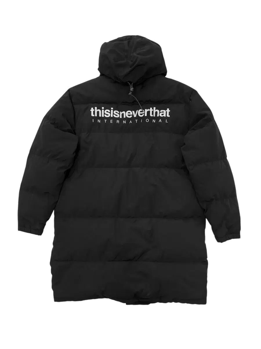 ディスイズネバーザット オーバーサイズ ロングダウンジャケット 最新