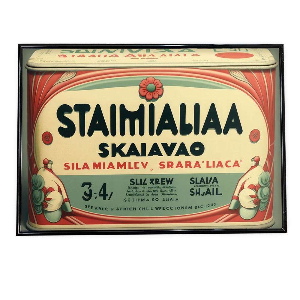 【A2サイズ（約42x59cm）】【lh-poster-720】レトロ ブリキ風 アメリカン 海外 ポスター 【選べる全サイズ＆用紙】 アートプリント ポスター インテリア ヴィンテージ 昭和 モダン 横