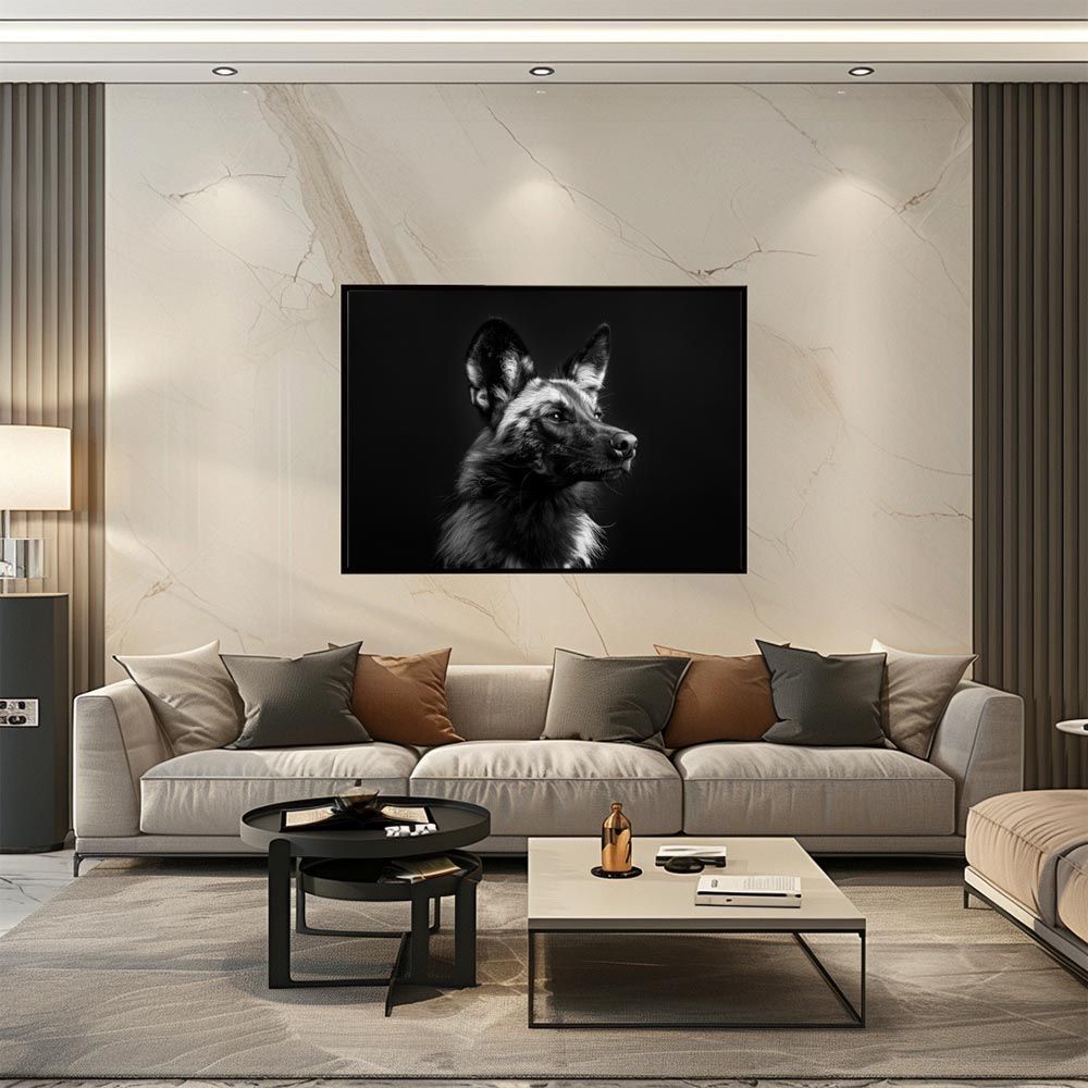 【A2サイズ（約42x59cm）】【lh-poster-7200】African wild dog アフリカンワイルドドック リカオン コヨーテ 犬 ハイエナ サバンナ アフリカ 草原 自然 ネイチャー アニマル 野生動物 インテリア ポスター