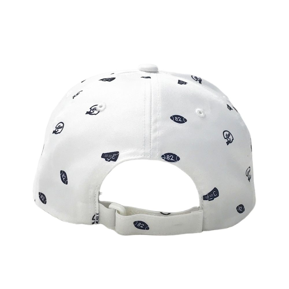 CALLAWAY キャロウェイ ロゴ刺繍入りキャップ 総柄 ホワイト系 FR