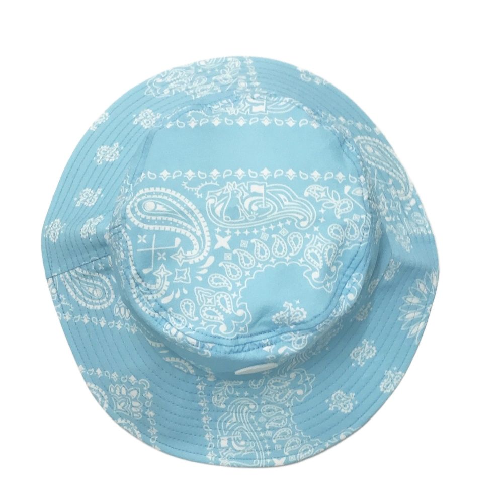 FR2 GOLF エフアールツーゴルフ バケットハット バンダナ柄 ブルー系 F