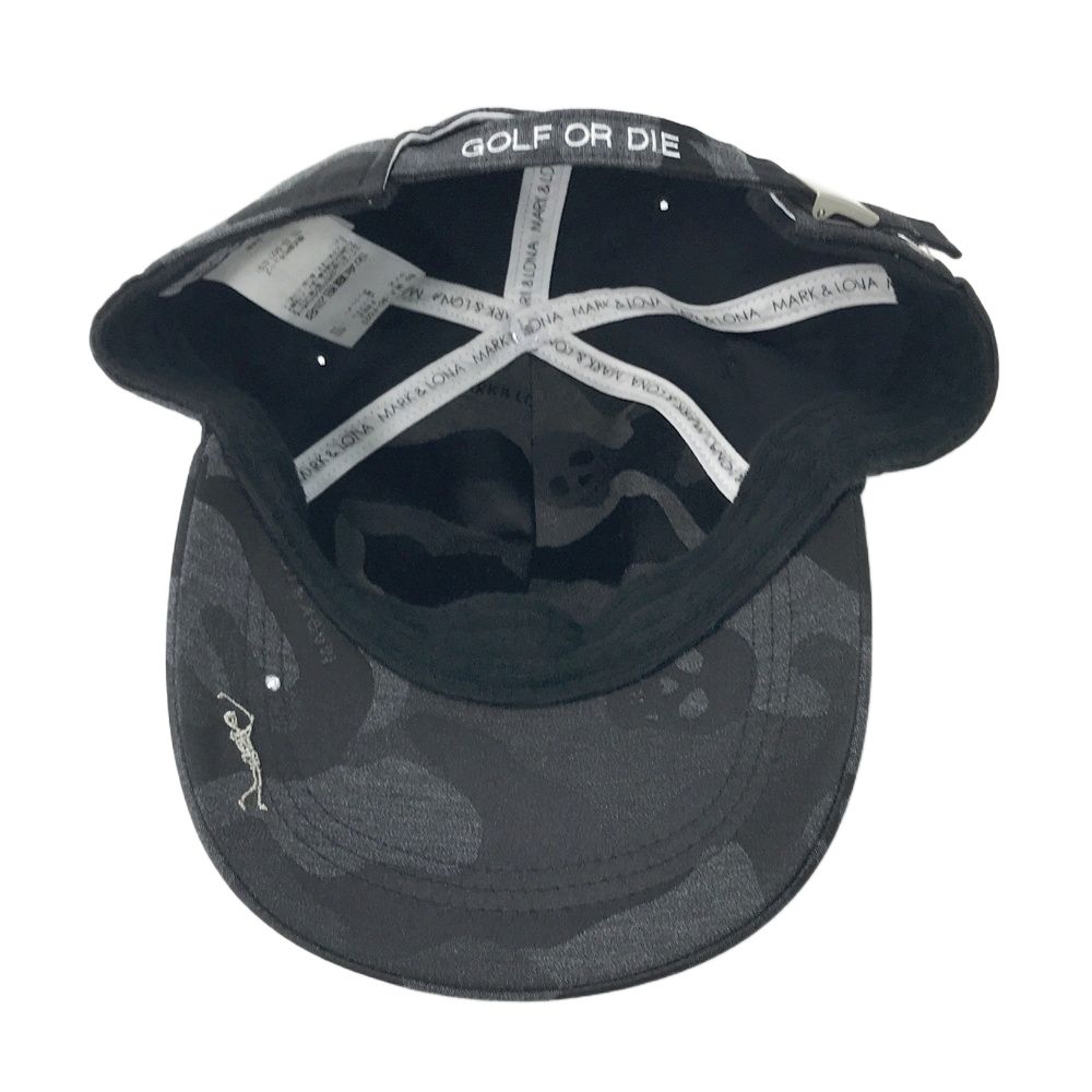 MARK&LONA マークアンドロナ キャップ カモフラ ブラック系 FREE