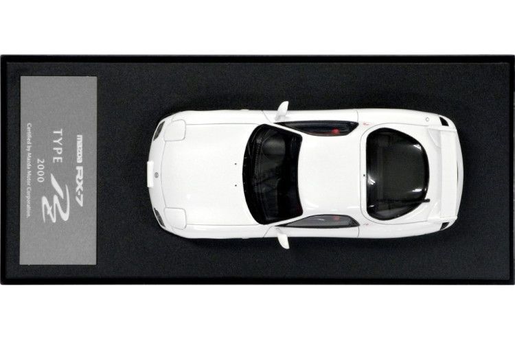 マツダ 1 43 RX-7 FD 3 S タイプRZ 2000 スノーホワイトパールマイカ インターアライド製 Interallied MAZDA TypeRZ