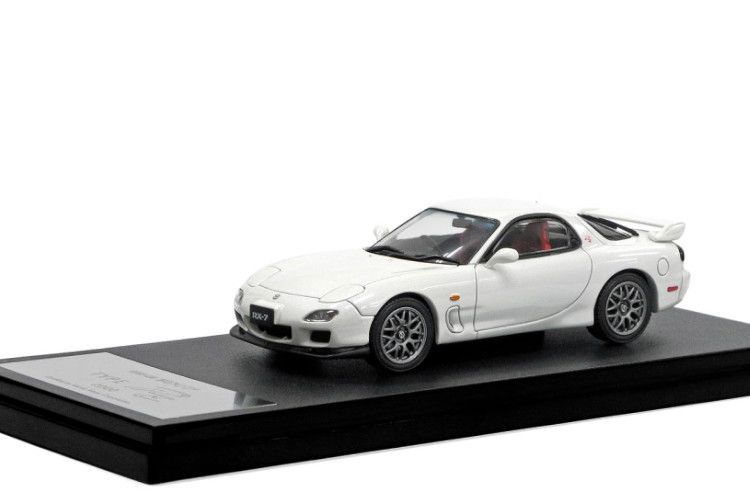 マツダ 1|43 RX-7 FD 3 S タイプRZ 2000 スノーホワイトパールマイカ インターアライド製 Interallied 1 43 MAZDA TypeRZ