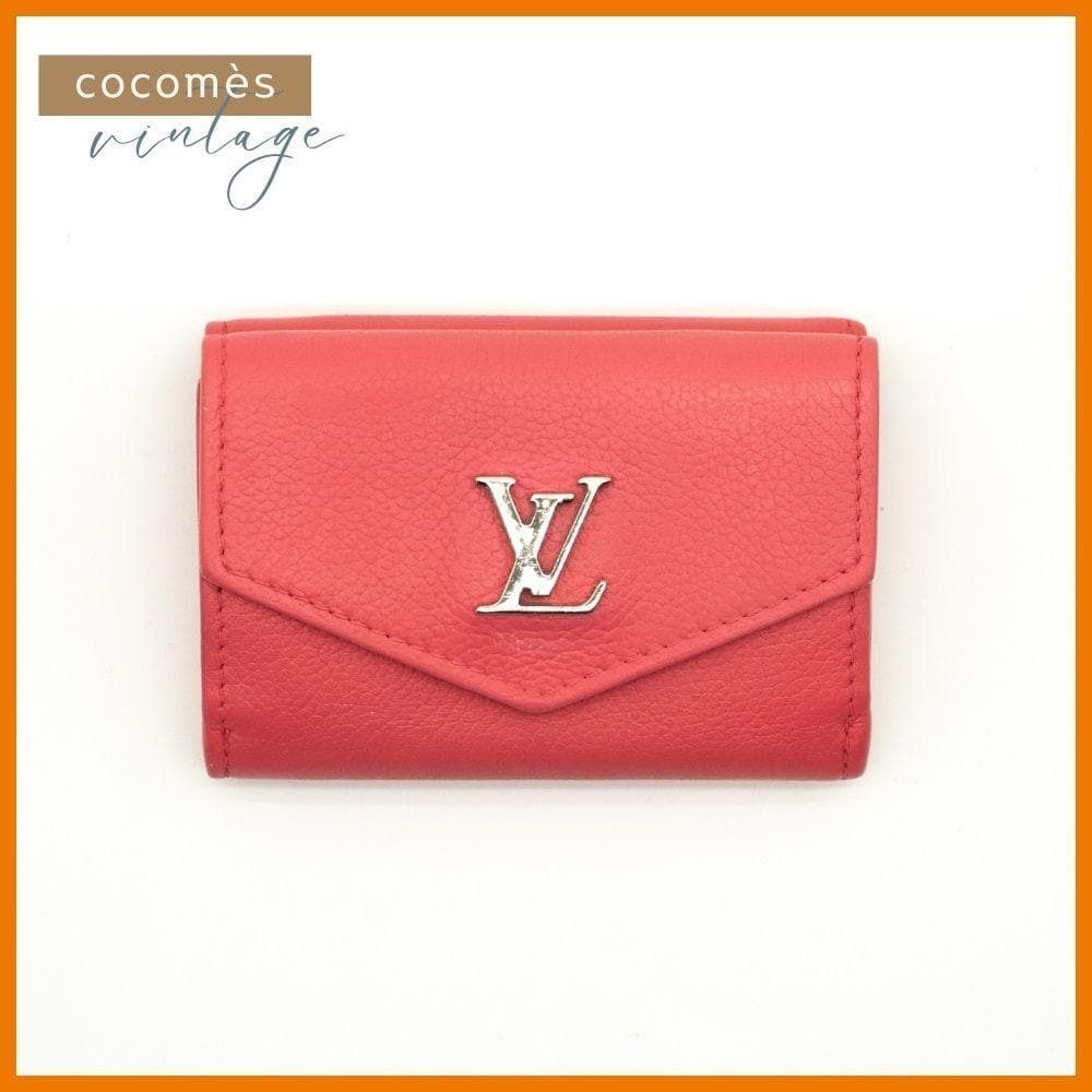Louis Vuitton】ルイヴィトン ポルトフォイユロックミニ 三つ折り 財布