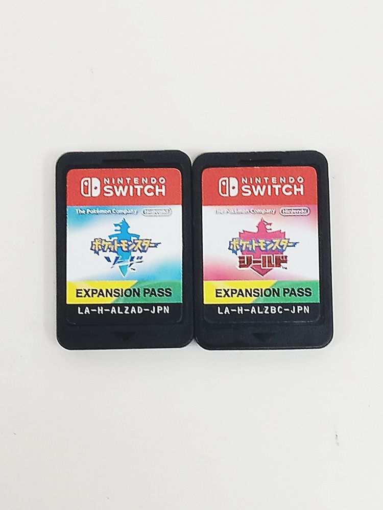 Nintendo switch ポケットモンスター ソード シールド エキスパンションパス 計2本セット ソフトのみ MC 231-1061