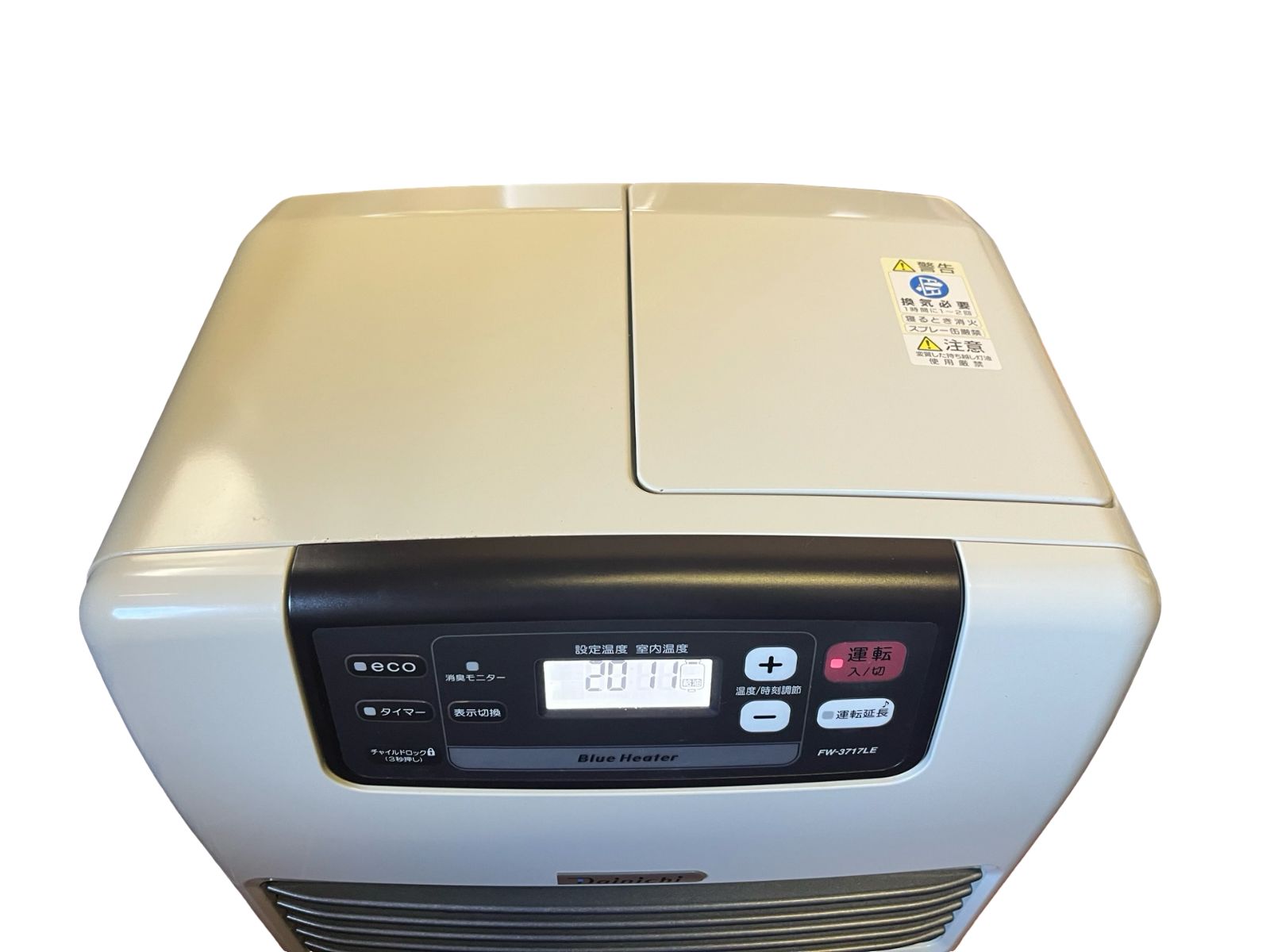 ダイニチ 2017年製 ブルーヒーター 石油ファンヒーター ストーブ FW