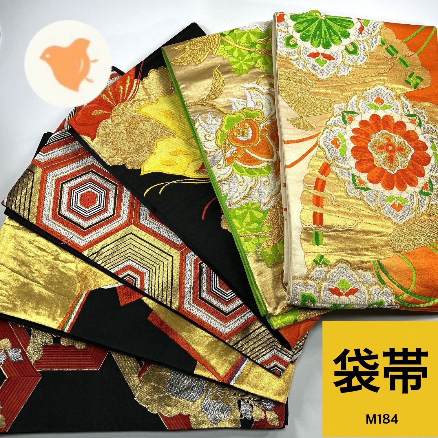 袋帯 6枚 正絹 帯おまとめ売り 同梱購入歓迎 リメイク用 着付け練習用