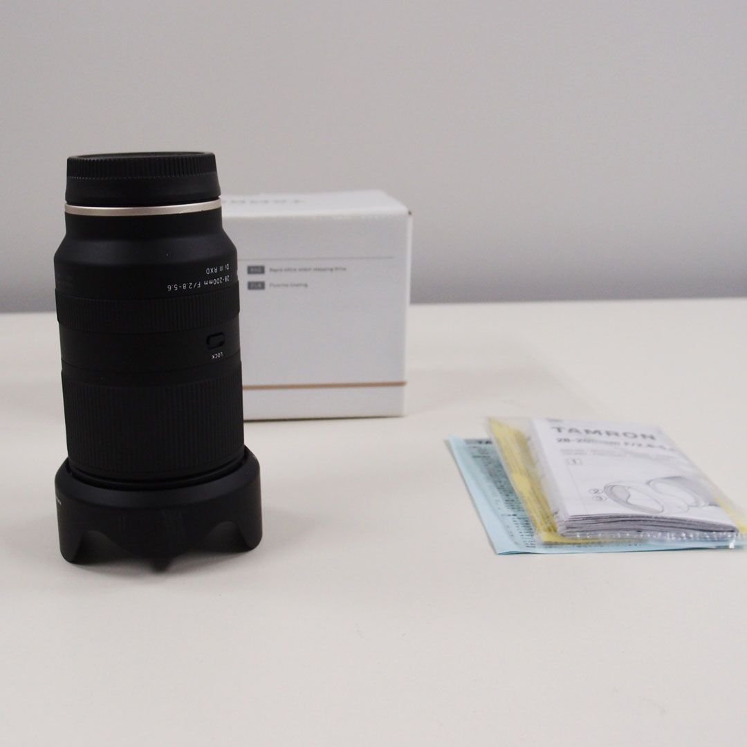 TAMRON 28-200 mm F|2.8-5.6 Di III RXD ソニーEマウント