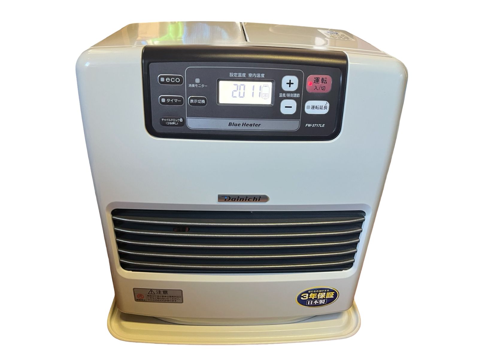 ダイニチ 2017年製 ブルーヒーター 石油ファンヒーター ストーブ FW