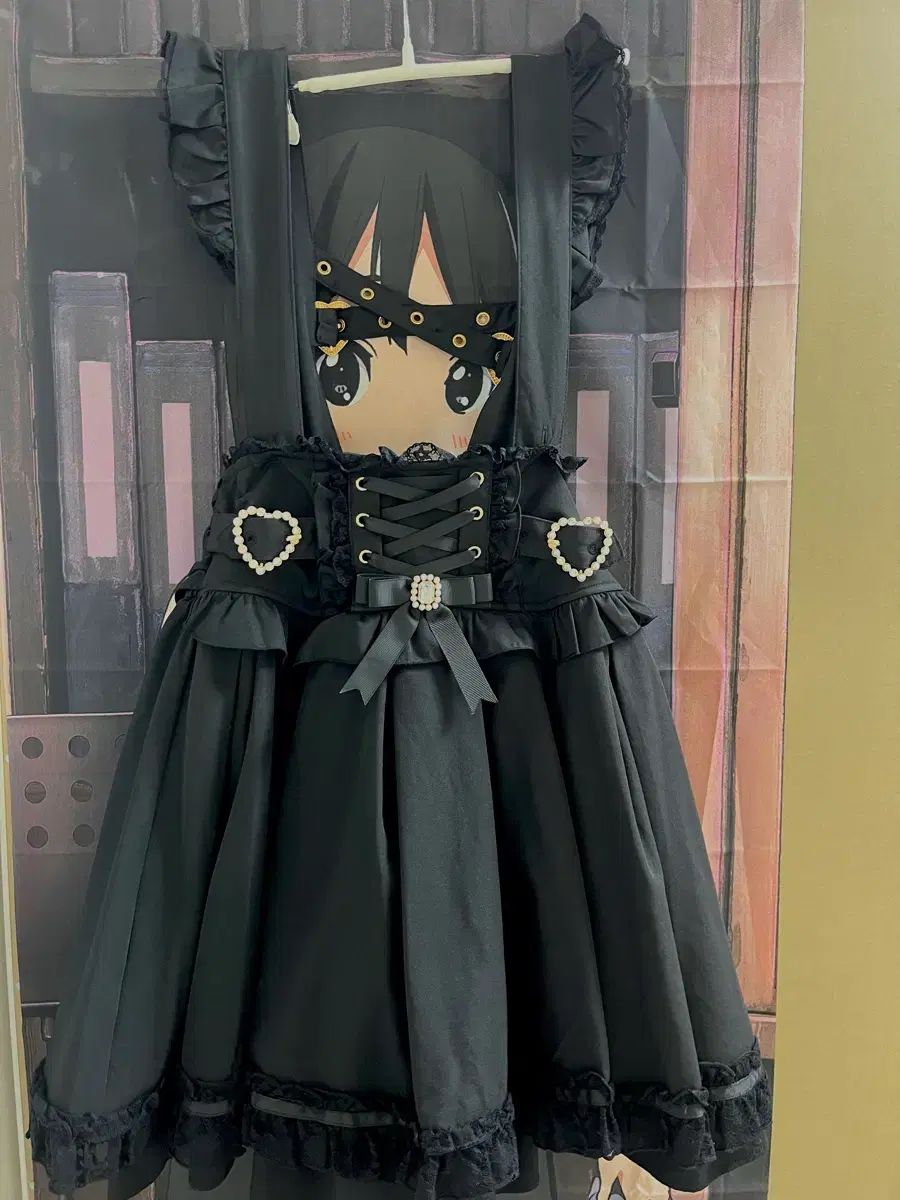 リズリサ レースアップ クール スカート サスペンダー 量産型 地雷系 Liz Lisa