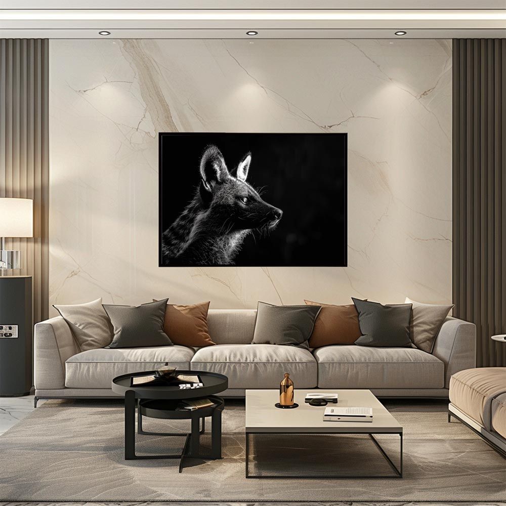 B2サイズ（約51x73cm）】【lh-poster-7256】Aardwolf アードウルフ