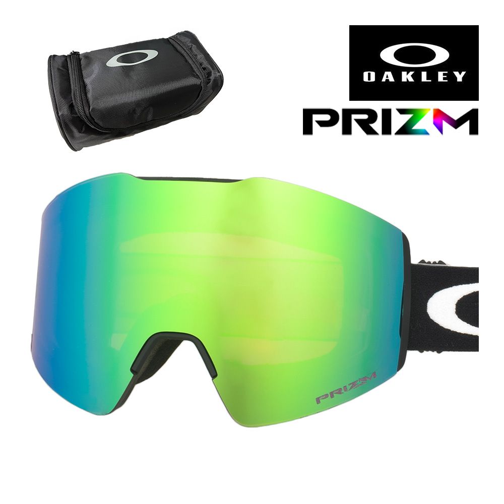 OAKLEY グリーンレンズ スノーゴーグル 収納袋付き Oakley スノー