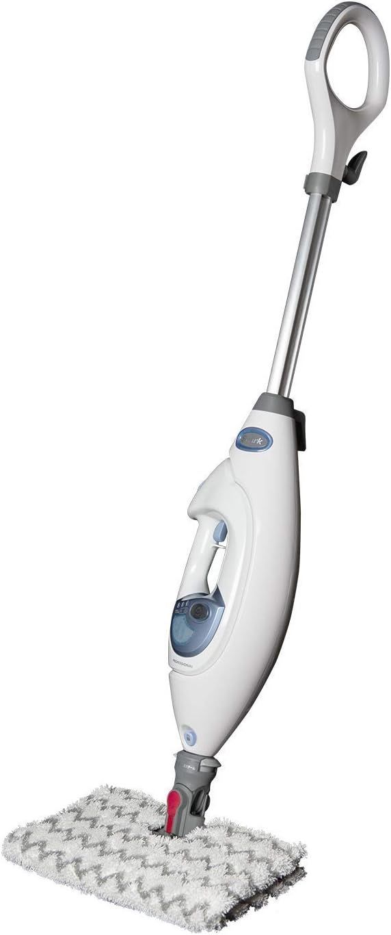 スチームクリーナー 2 IN 1プロスチームモップ ホワイト ブルー S 3974 J スティック ハンディ