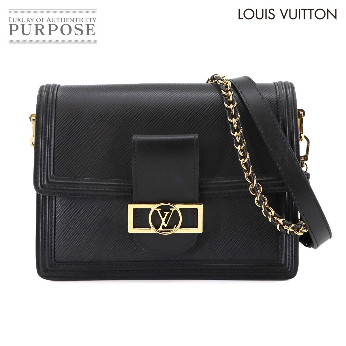 新品同様 ルイ ヴィトン LOUIS VUITTON エピ ドーフィーヌ NV MM 