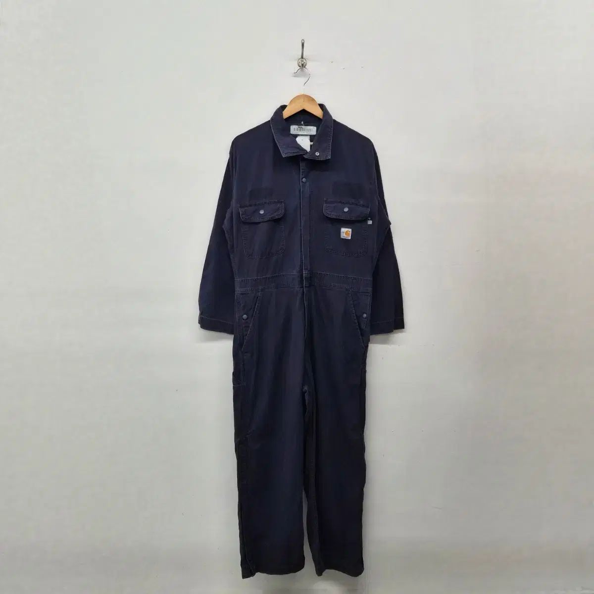 Carhartt カーハート ネイビー オールインワン 作業着 メンズ 36 in