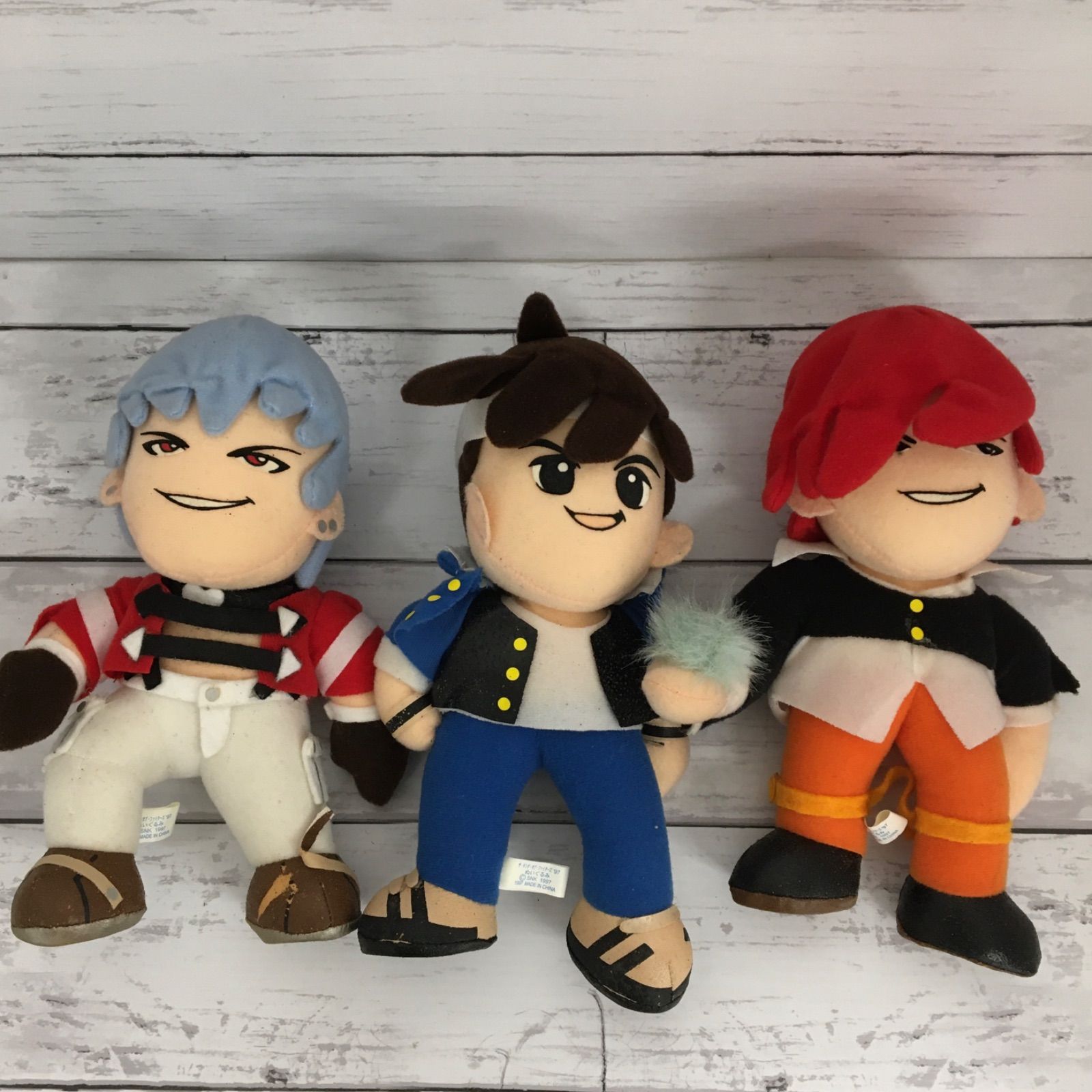 SNK - 八神庵 クリス KOF 97 ぬいぐるみ SNK キング・オブ・ファイターズ 希少】KOF1997 キングオブファイターズ ぬいぐるみ6体セット 八神庵