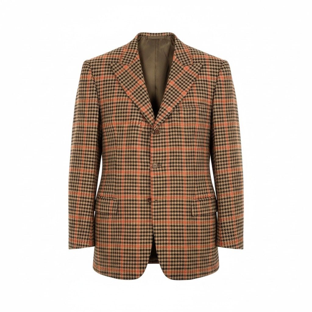 36 L 10 Tindaro dDe Ruca ティンダロ デ ルカ サルトリア ミラネーゼ 3 B テーラードジャケット 英国スタイル サイズXXL相当 メンズ 男性用 ビスポーク 2005 k 02 i